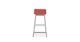 Anco Quince Red Bar Stool - Gallery View 4 of 12.