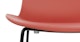 Anco Quince Red Bar Stool - Gallery View 7 of 12.
