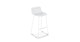 Anco White Bar Stool - Gallery View 1 of 13.