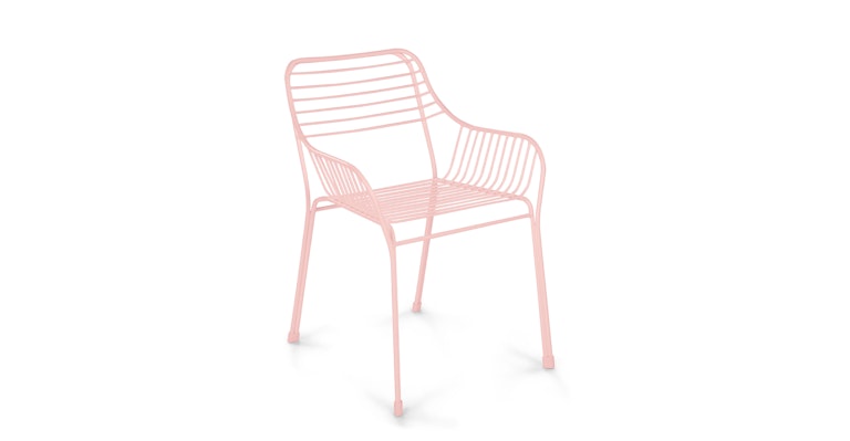 Caya Verbena Pink Dining Armchair - Primary View 1 of 10 (Open Fullscreen View).