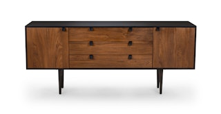 Envelo Black / Walnut Sideboard - Primary View 1 of 11 (Click To Zoom).