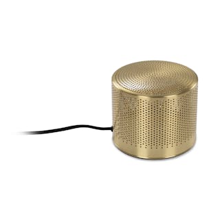 Perforate Table Lamp - Brass