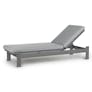 Eleya 78" Outdoor Chaise Lounge - Stega Gray