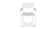 Elan White Dining Chair - Gallery View 3 of 11.