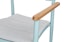 Elan Turquoise Dining Chair - Gallery View 7 of 11.