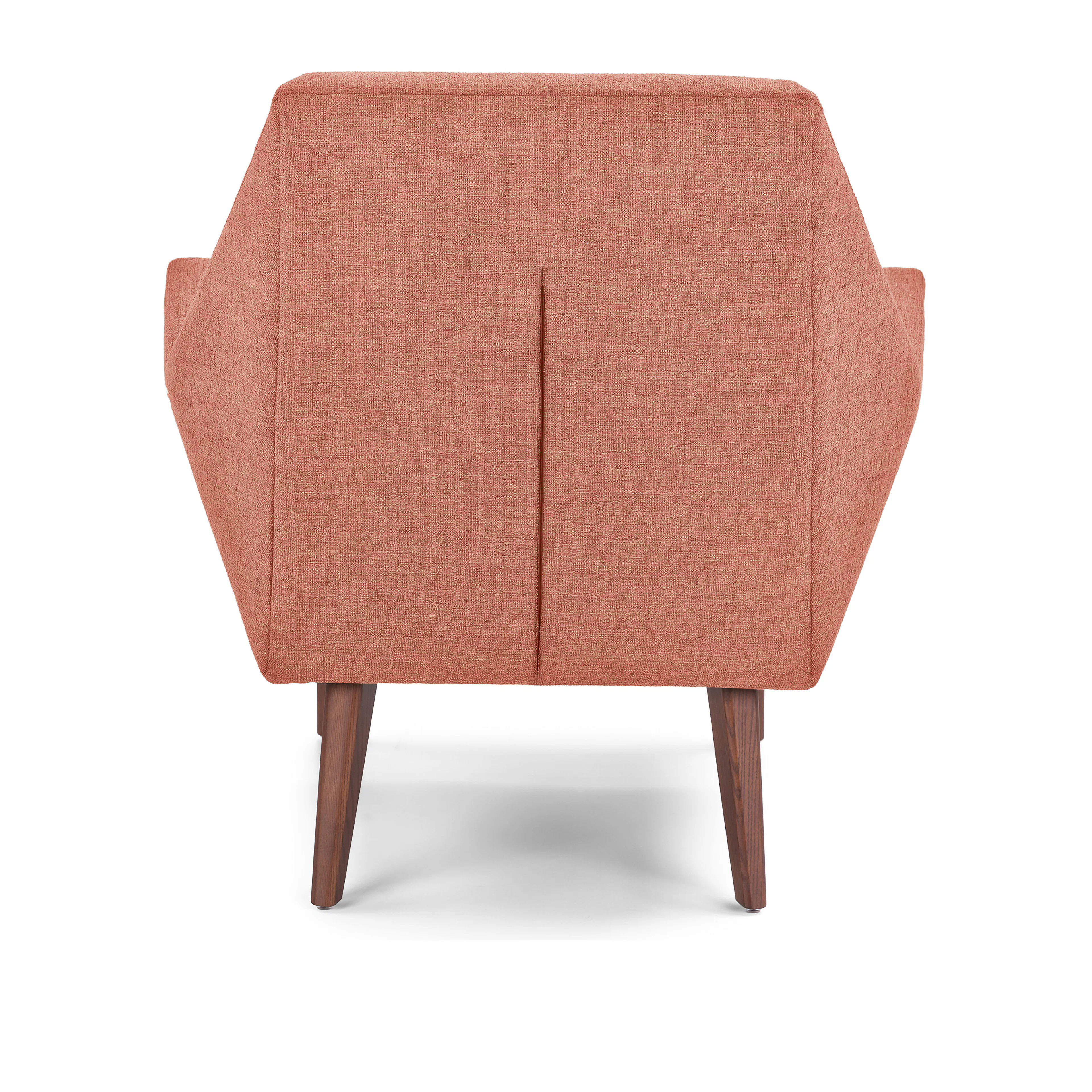 Angle 33" Lounge Chair - Rosehip Orange