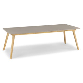 Atra 94.5" Outdoor Dining Table - Concrete