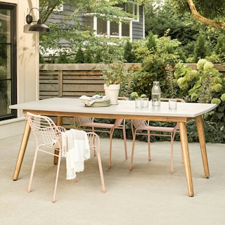 Atra Concrete Dining Table for 6