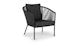 Corda Slate Gray Lounge Chair - Gallery View 1 of 12.