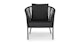 Corda Slate Gray Lounge Chair - Gallery View 3 of 12.