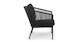 Corda Slate Gray Lounge Chair - Gallery View 4 of 12.