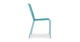 Zina Lago Aqua Dining Chair - Gallery View 4 of 11.