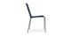 Zina Indigo Blue Dining Chair - Gallery View 4 of 11.