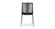 Zina Ember Black Dining Chair - Gallery View 6 of 12.