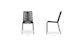 Zina Ember Black Dining Chair - Gallery View 12 of 12.