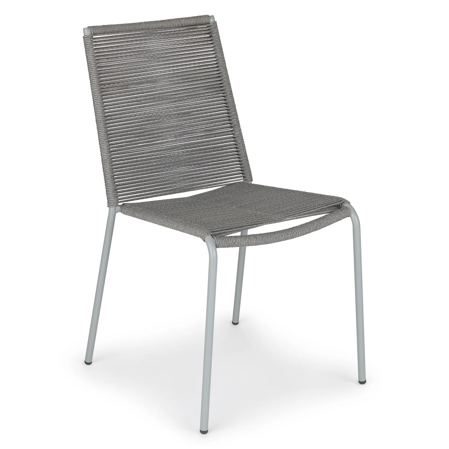 Zina Outdoor Dining Chair - Heathered Gray