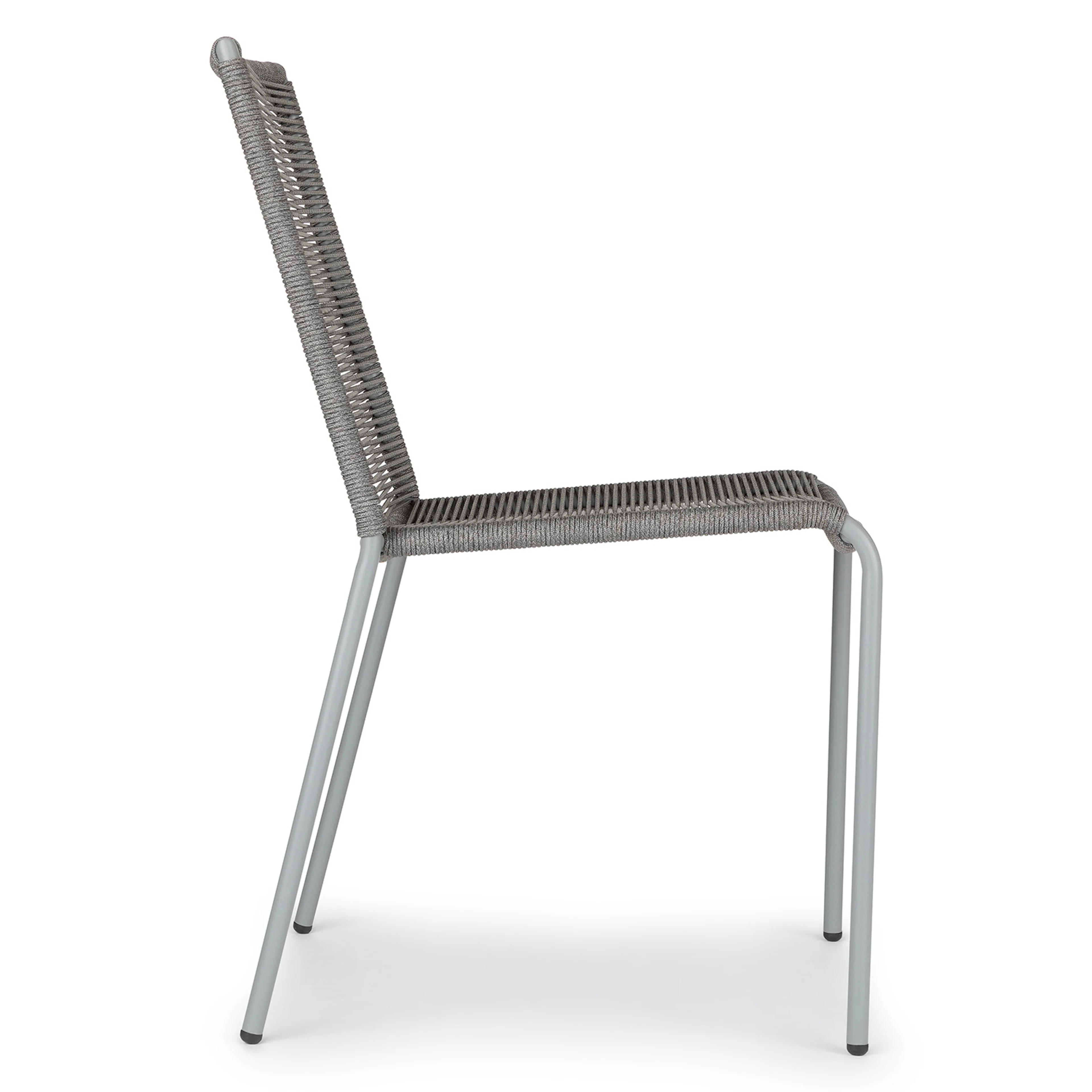 Zina Outdoor Dining Chair - Heathered Gray