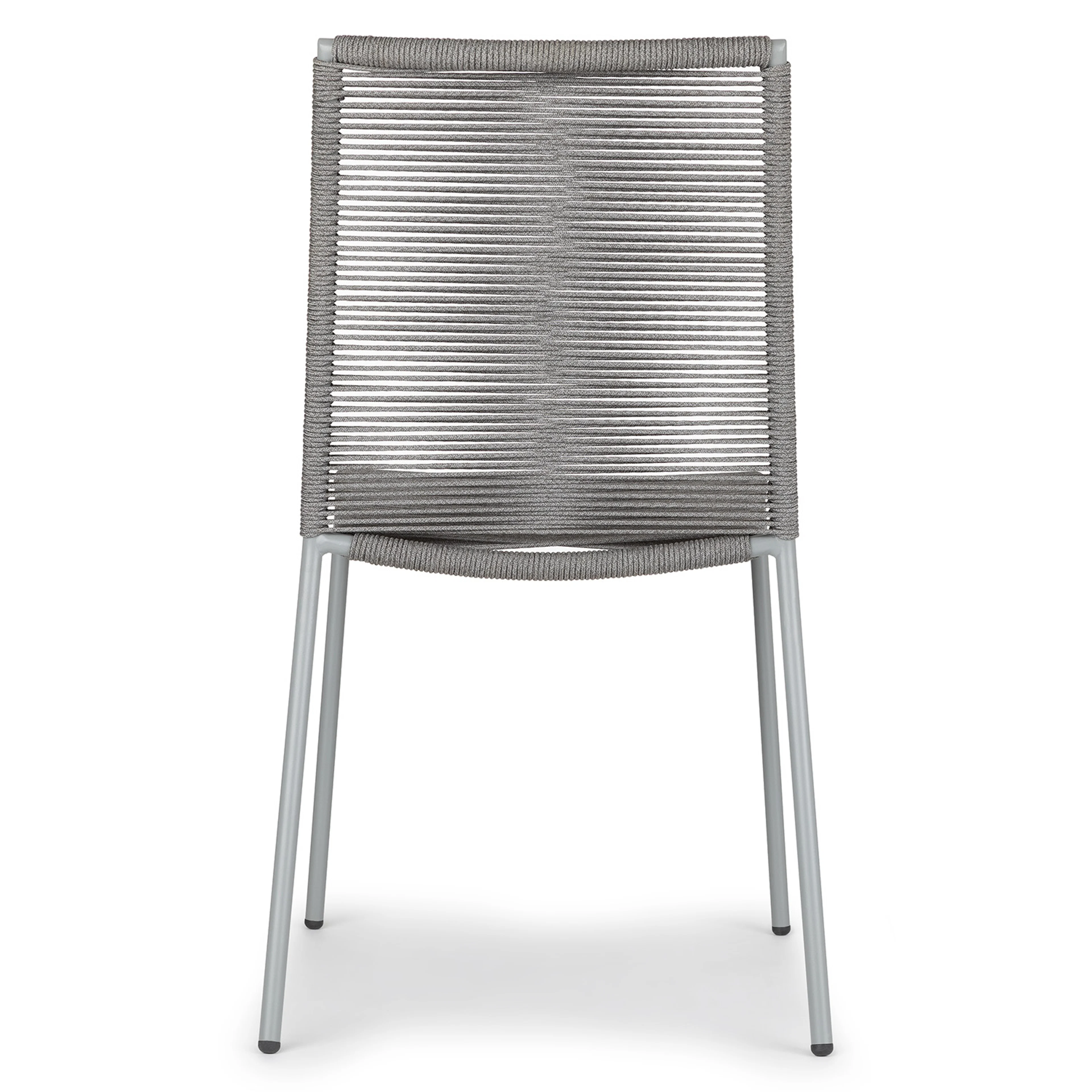 Zina Outdoor Dining Chair - Heathered Gray