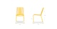 Zina Freesia Yellow Dining Chair - Gallery View 11 of 11.