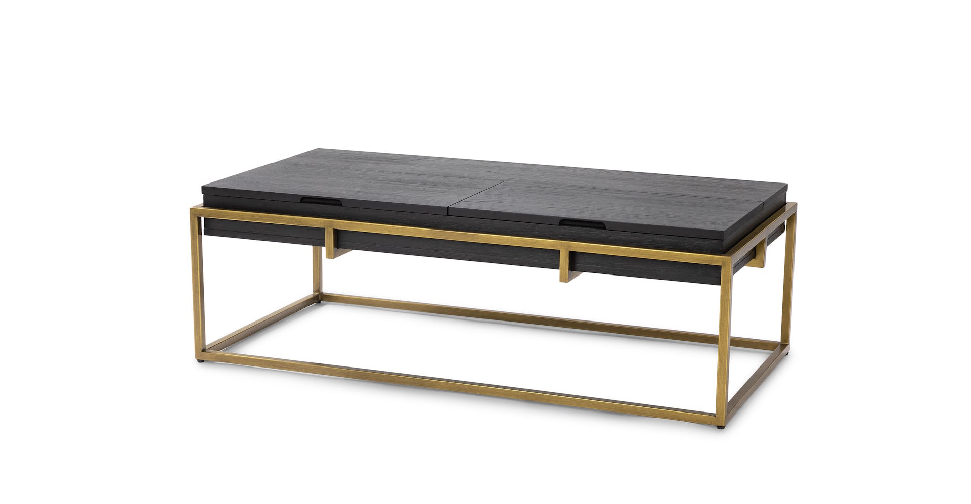 Black sofa table