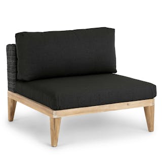 Urba 35" Outdoor Lounge Chair - Slate Gray