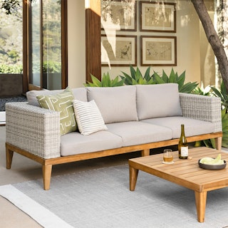 Urba 88.5" Outdoor Sofa - Beach Sand