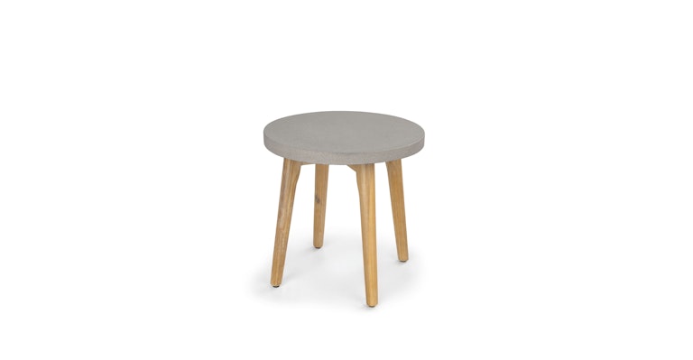 Atra Concrete Round Side Table - Primary View 1 of 9 (Open Fullscreen View).