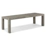 Atica 98" Outdoor Dining Table - Washed Acacia