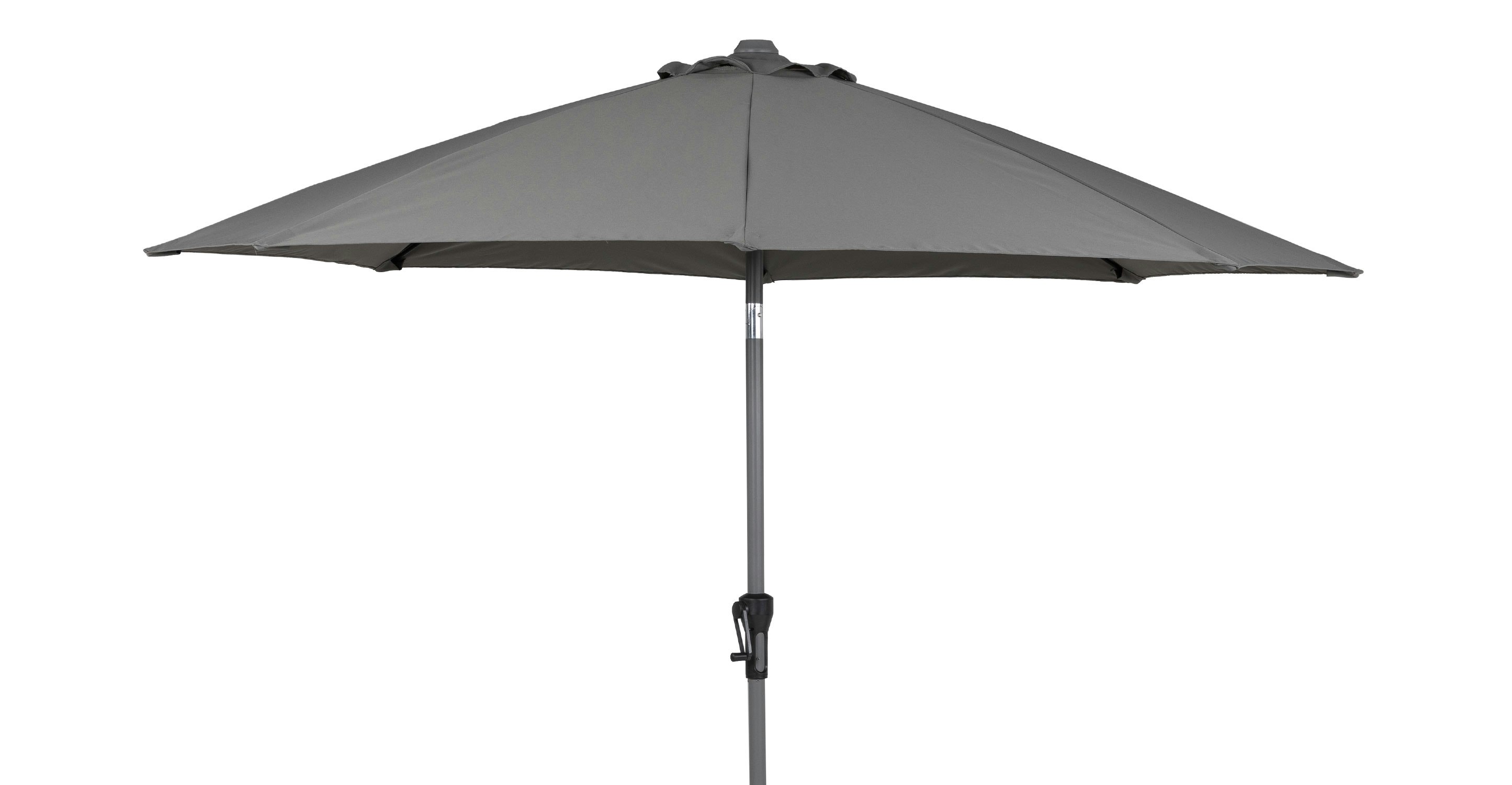 Gray Paras Fabric Umbrella Article