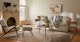 Otio Mist Gray Walnut Ottoman - Gallery View 2 of 10.