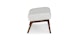Otio Mist Gray Walnut Ottoman - Gallery View 4 of 10.