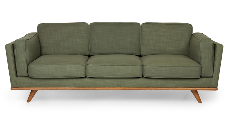 Timber Olio Green Sofa - Primary View 1 of 10 (Open Fullscreen View).