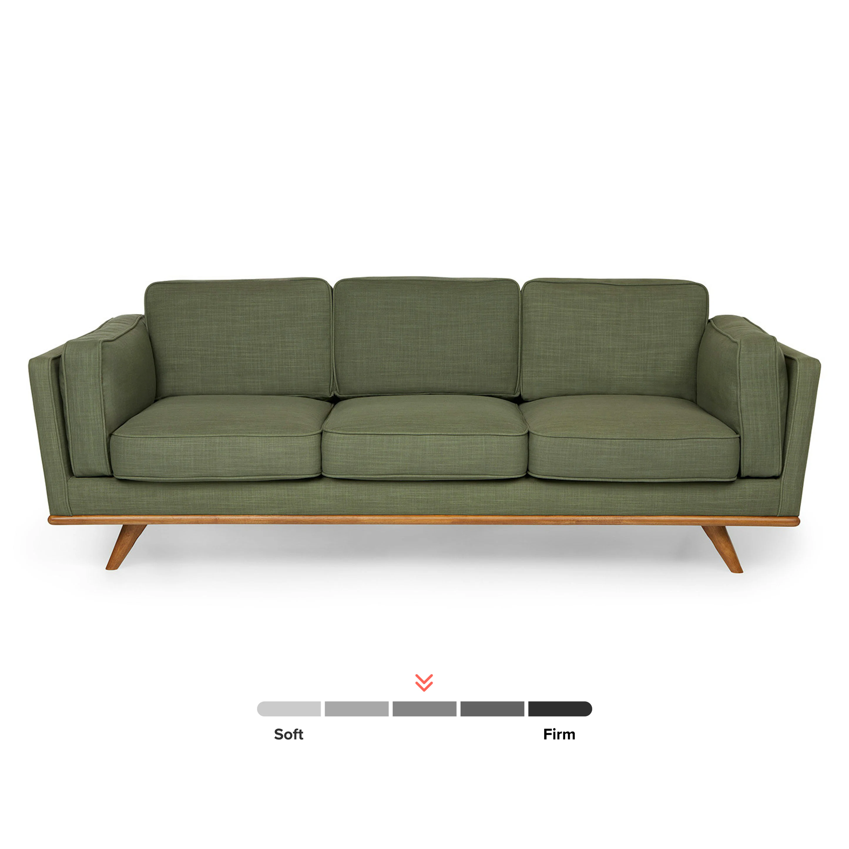 Timber 90" Sofa - Olio Green