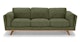 Timber Olio Green Sofa - Gallery View 1 of 10.