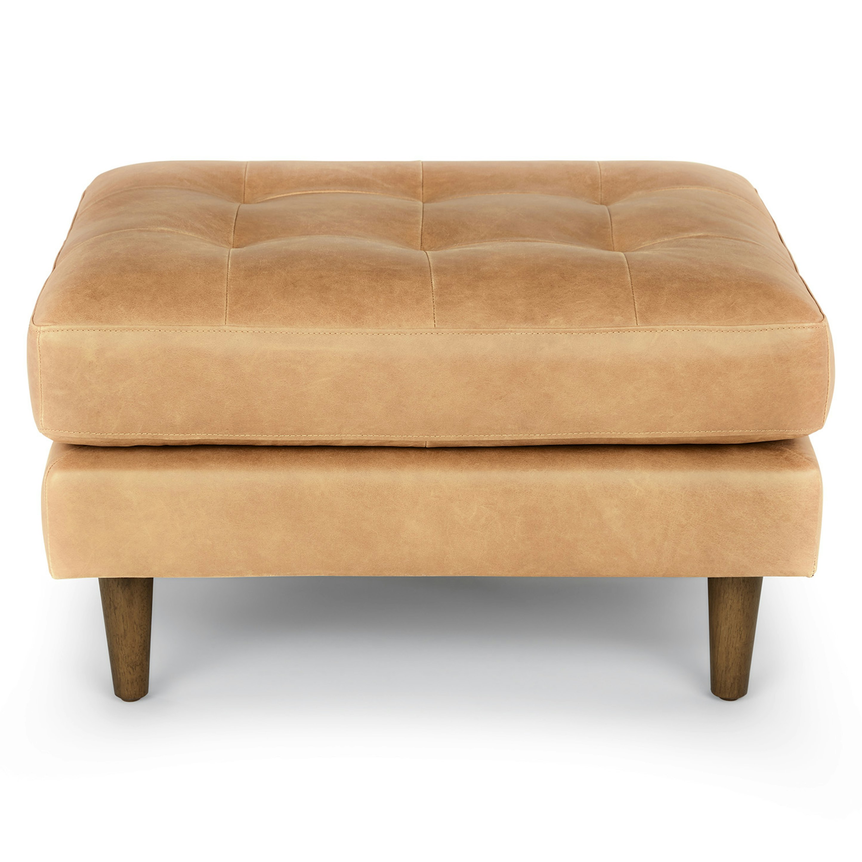 Sven 30" Leather Ottoman