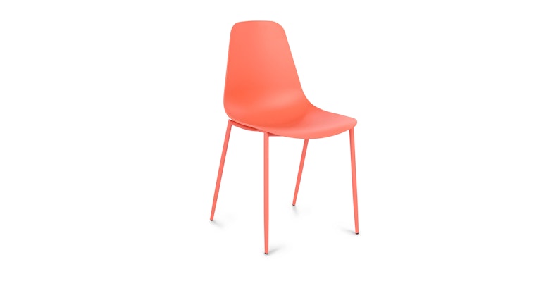 Svelti Coastal Coral Dining Chair - Primary View 1 of 10 (Open Fullscreen View).