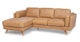 Timber Charme Tan Left Sectional - Gallery View 3 of 11.
