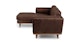 Timber Charme Chocolat Left Sectional - Gallery View 4 of 12.