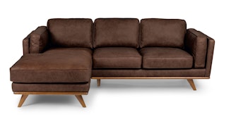 Timber Charme Chocolat Left Sectional