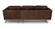 Timber Charme Chocolat Right Sectional - Gallery View 5 of 12.
