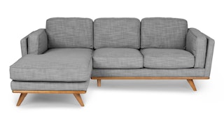 Timber Pebble Gray Left Sectional