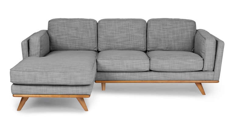 Timber Pebble Gray Left Sectional - Primary View 1 of 11 (Open Fullscreen View).