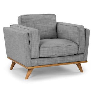 Timber 41" Lounge Chair - Pebble Gray