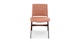 Nosh Rosehip Orange Walnut Dining Chair - Gallery View 3 of 11.