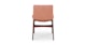 Nosh Rosehip Orange Walnut Dining Chair - Gallery View 5 of 11.