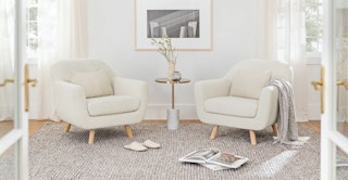 Elle Belt Lounge Chair  Schneiderman's Furniture
