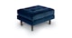 Sven Cascadia Blue Ottoman - Gallery View 1 of 11.