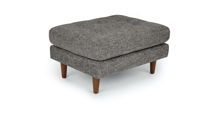 Sven Briar Gray Ottoman - Primary View 1 of 10 (Open Fullscreen View).