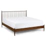 Lenia King Bed - Walnut