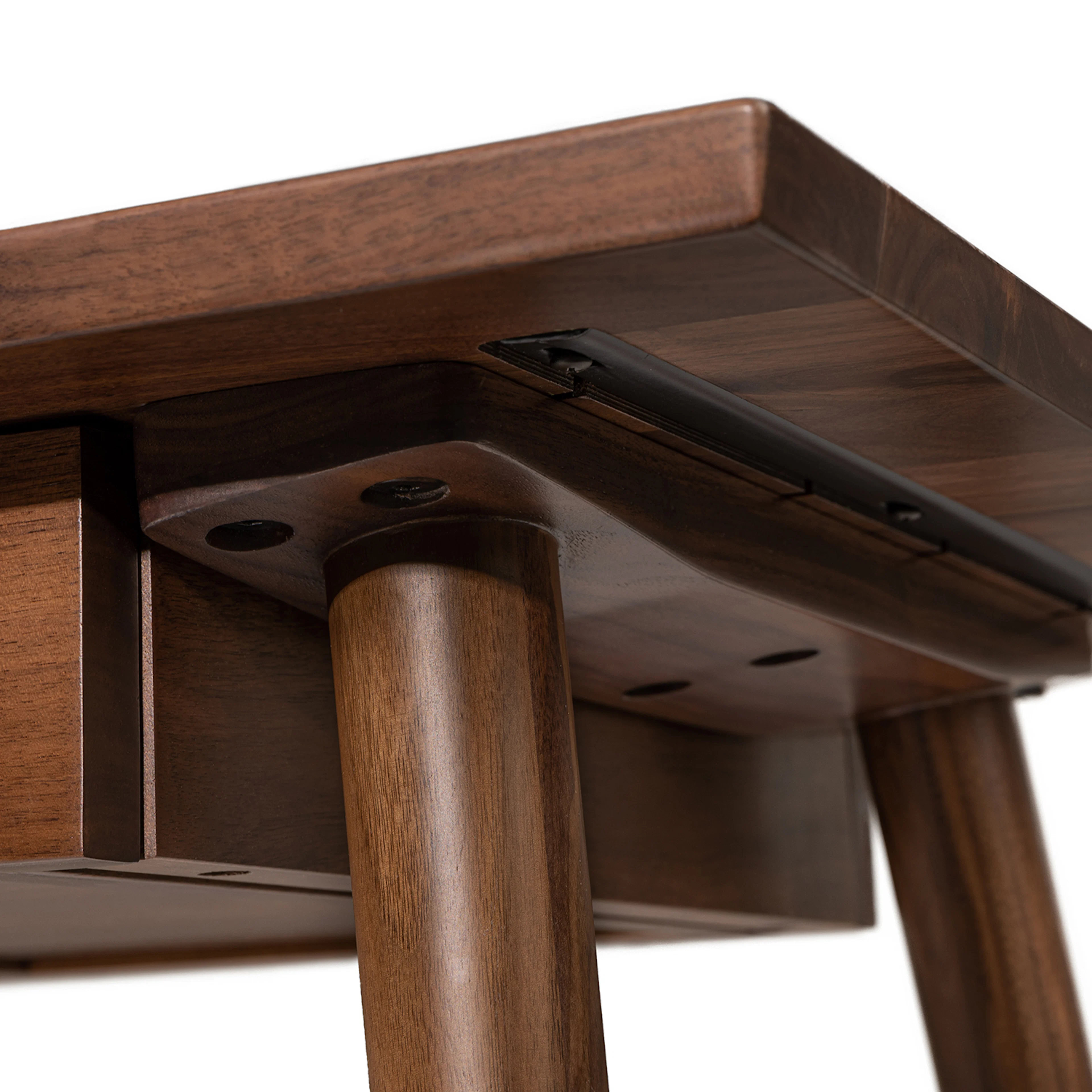 Culla 55" Walnut Desk - Modern Office Furniture